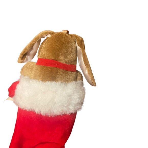 The Velveteen Rabbit Plush Christmas Stocking by Margery Williams 1980s NWT - Picture 4 of 4